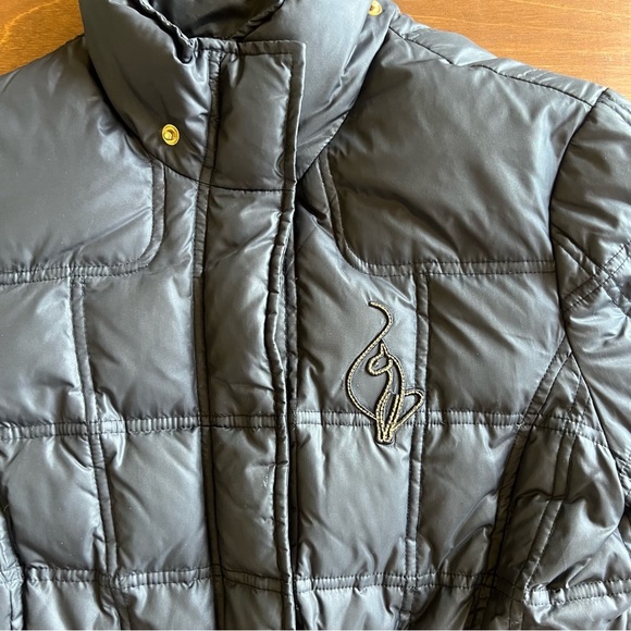 Vintage Y2K Baby Phat Black Puffer Jacket - Picture 2 of 10